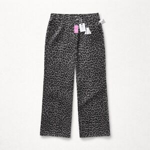 Leopard Print jeans pretty little thing 10w